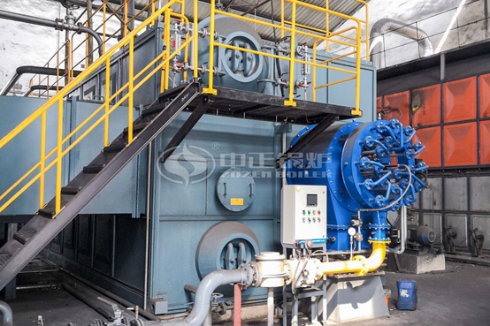 聯(lián)華染整25噸SZS系列環(huán)保型燃氣蒸汽鍋爐項目