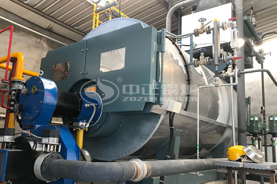 南京富田汽車零部件2噸WNS系列燃氣蒸汽鍋爐項目