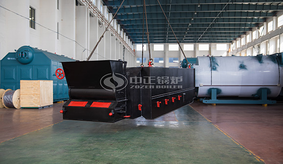 烏海時(shí)聯(lián)1200萬大卡YQL系列燃?xì)饬⑹綄?dǎo)熱油鍋爐項(xiàng)目