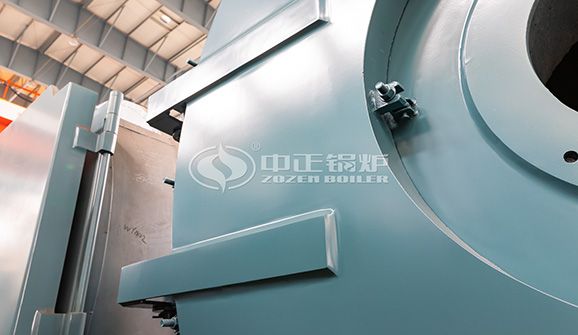 太平洋化肥6噸WNS系列高效節(jié)能燃氣蒸汽鍋爐項目