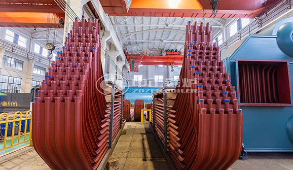 700萬大卡燃油燃氣導(dǎo)熱油鍋爐項目