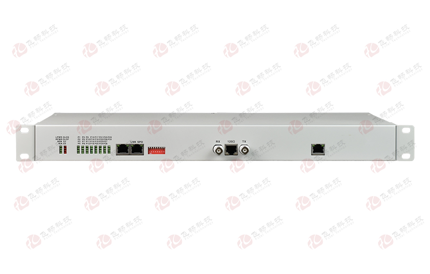 飛暢科技-E1-30路電話+1FE以太復用設(shè)備(19英寸1U)