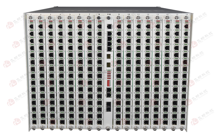 飛暢科技-960路電話光端機(jī)（8U 19英寸，SFP 1+1光備份）